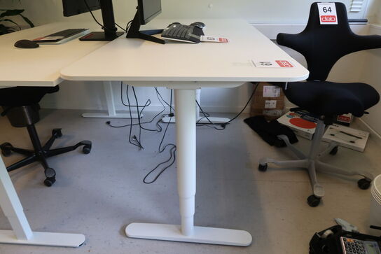 Hæve-/sænkebord - 180x90 cm 