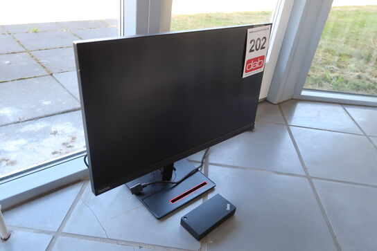 Lenovo ThinkVision T27h-2L 27" QHD-skærm + dockingstation