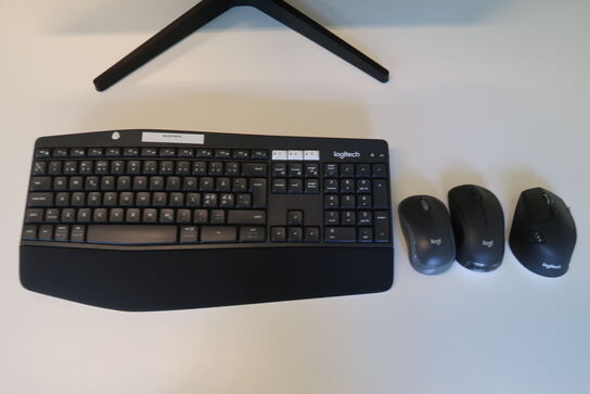 Logitech trådløs keyboard & mus 