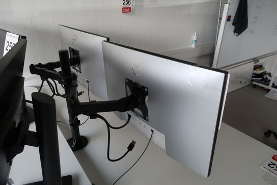 2 stk. Dell UltraSharp U2422H 24" skærme på arm 