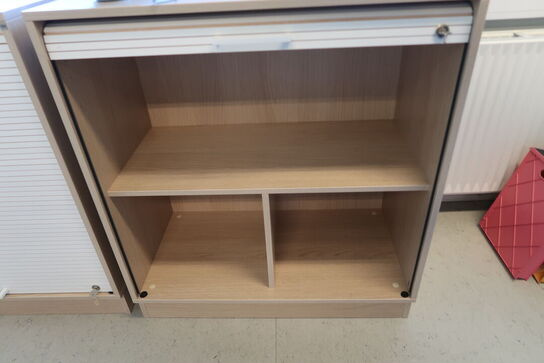 2 stk. CUBE design jalousiskabe