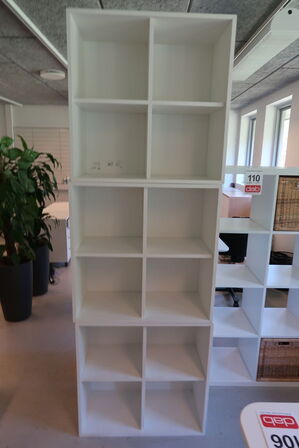 Rumdeler + 6 stk. Reoler 