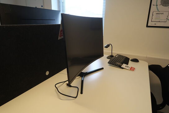 Samsung C32R500FHR Curved 32" skærm