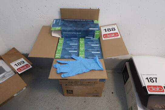 Stort parti engangshandsker 