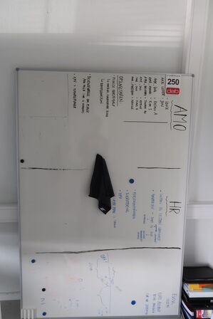 Magnettavle - 180x120 cm 