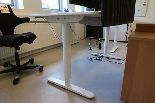 Hæve-/sænkebord - 180x80 cm 