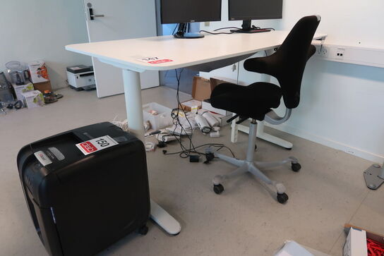 Hæve-/sænkebord - 160x80 cm 