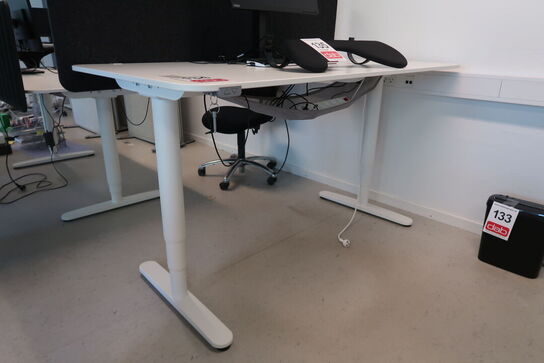 Hæve-/sænkebord - 160x80 cm 