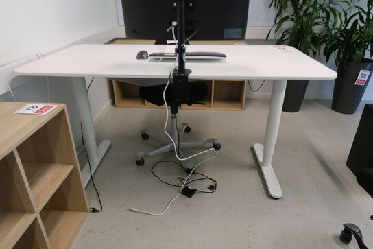 Hæve-/sænkebord - 160x80 cm 