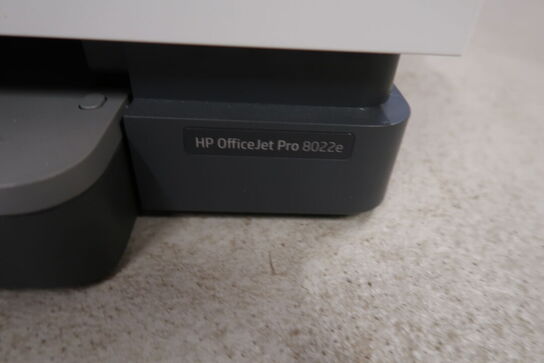 2 stk. Printere - 1 stk. HP OfficeJet Pro 8022e