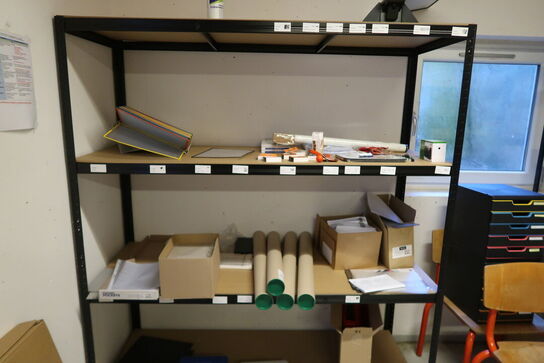 3 stk. Stålreoler med indhold 