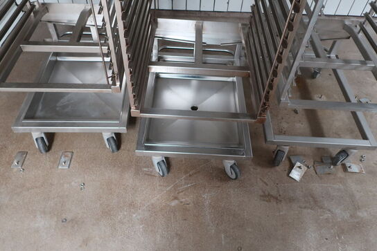 3 stk. stikvogne til ovn/køl/frys