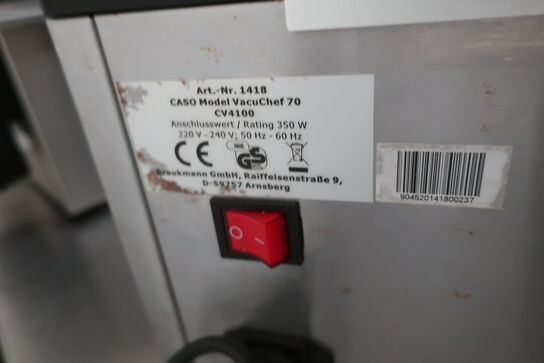 Vakuumpakker (kammer) COSO VacuChef 70