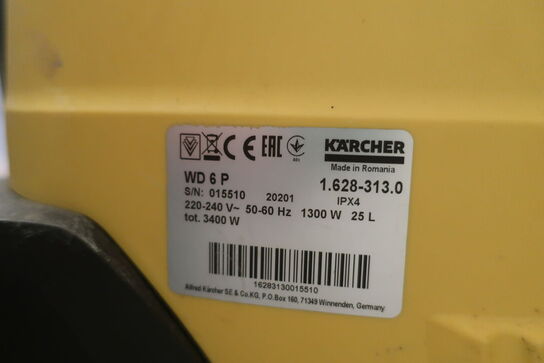 Tør/vådsuger KÄRCHER WD 6 P