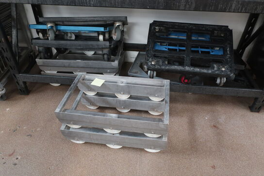 10 stk. rammevogne (hunde)