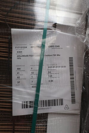 5 pll. m. papemballage 485x290x68 mm