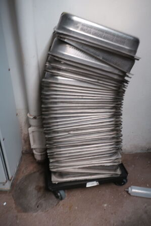 Rammevogn inkl. gastrobakker