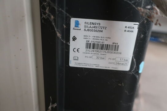 Prof. udedel til køle/varmeanlæg TECUMSEH SILAJ4517ZTZ