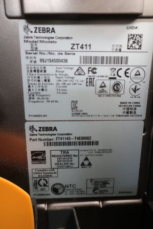 Labelprinter ZEBRA ZT411