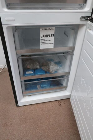 Køle/fryseskab LG GBB72MCEFN 384L samlet