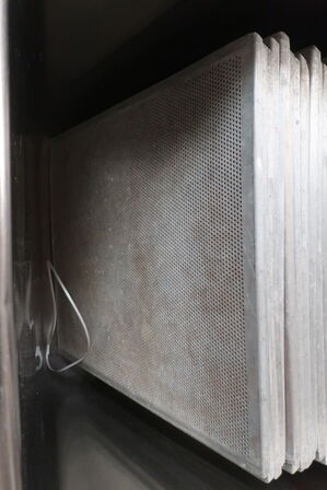 Rustfri kar på hjul