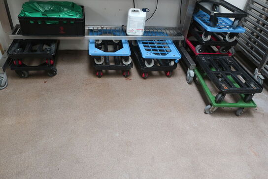 12 stk. rammevogne (hunde)