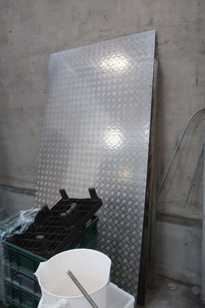 Dørkplade 126x250 cm