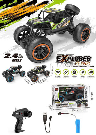 Radiostyret Offroad Xtreme Green