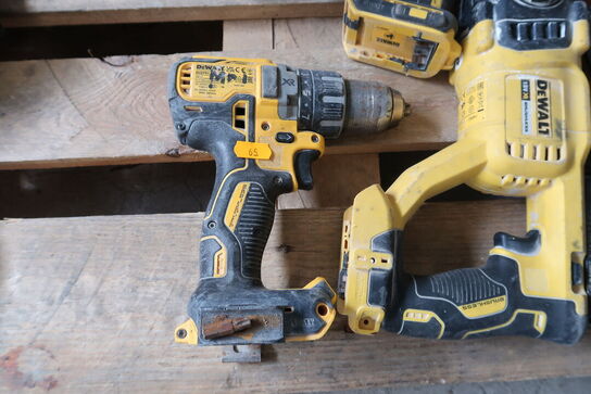 5 stk. Akku-værktøj DEWALT 