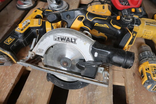 5 stk. Akku-værktøj DEWALT 
