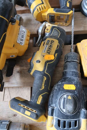 5 stk. Akku-værktøj DEWALT 