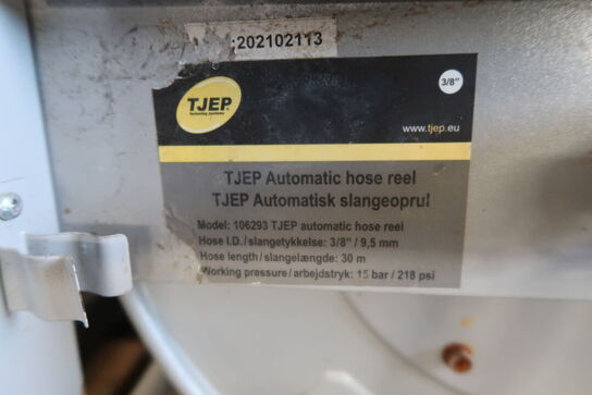 Trykluftslange på tromle TJEP