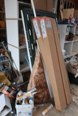 4 stk. indfatning til VELUX ovenlysvinduer, pladehund m.v.