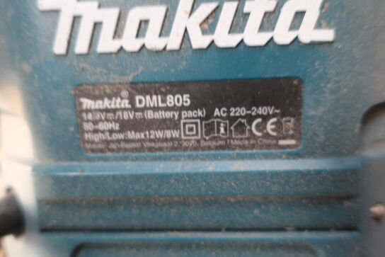 Arbejdslampe akku MAKITA DML805
