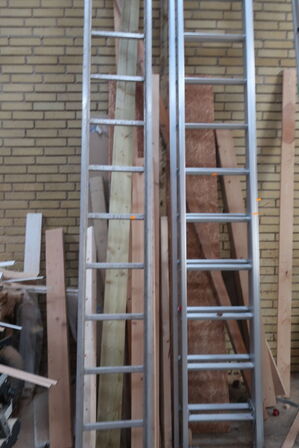 2 stk. alustiger bl.a. JUMBO 8,8m 