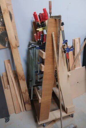 Stativ med div. Skruetvinger