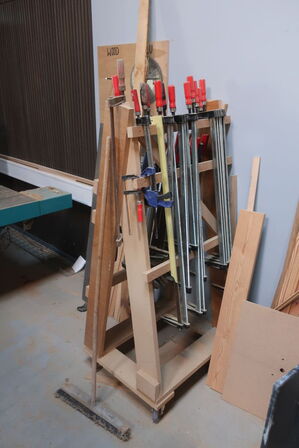 Stativ med div. Skruetvinger