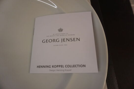 4 stk. Middagstallerkner GEORG JENSEN