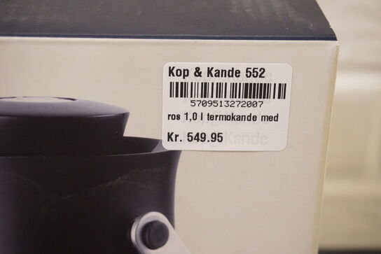 Kaffekop m. underkop inkl. Termokande ROSENDAHL 