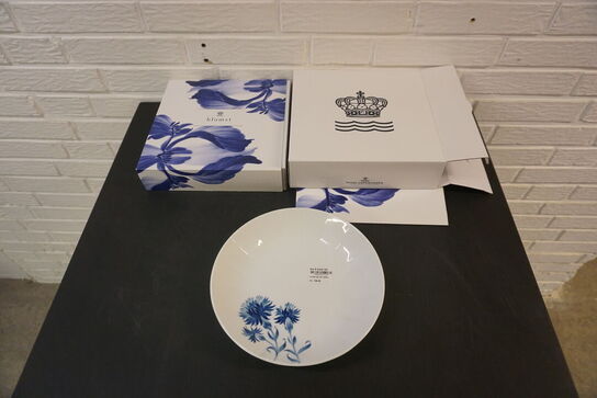 2 stk. Dybe tallerkner ROYAL COPENHAGEN 