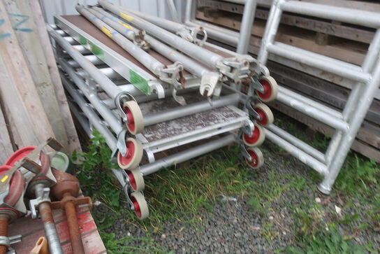 2 stk. rullestillads 