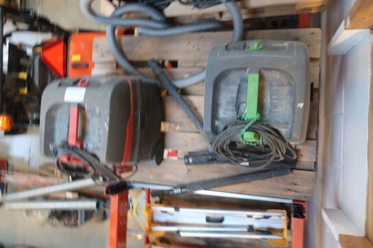 2 stk. støvsuger EIBENSTOCK OG WORKER 