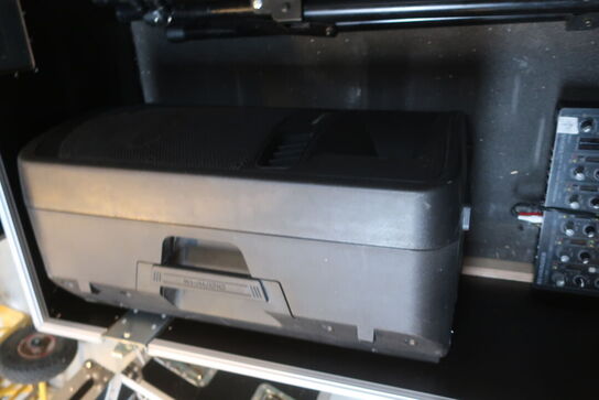 Højtaler, lys, anlæg m.m.