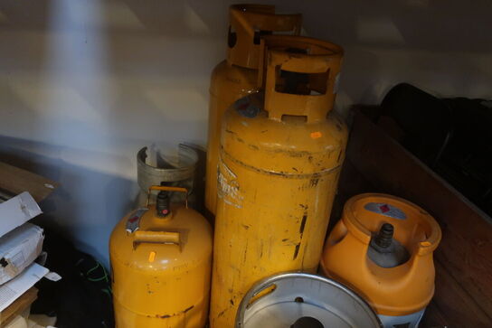 5 stk. gasflasker