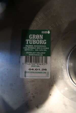 Fadøls anlæg, haner og fustager