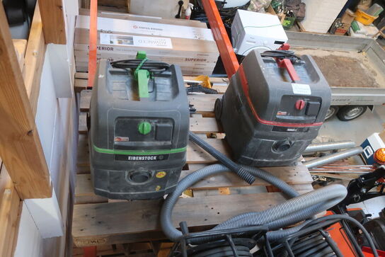 2 stk. støvsuger EIBENSTOCK OG WORKER 