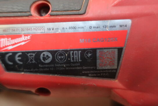 4 stk. akku håndværktøj MILWAUKEE