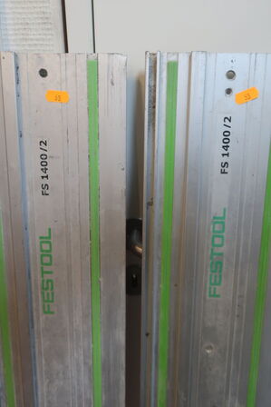 2 stk. føringsskinne festool fs 1400/2