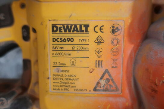 3 stk. akku håndværktøj DEWALT og lader