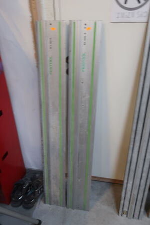 2 stk. føringsskinne DEWALT